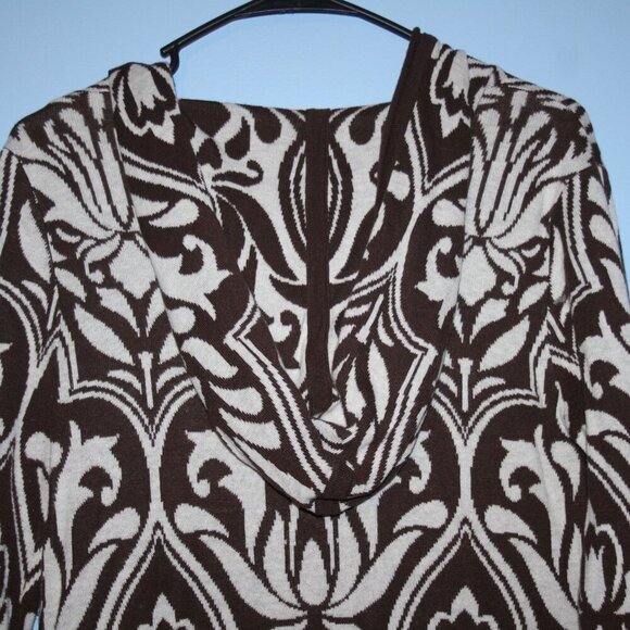 Avalanche Side Zip Front Cardigan Hooded Large - Picture 7 of 13